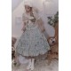 Moon River Camellia and Pearl Top and Skirt(Reservation/Full Payment Without Shipping)